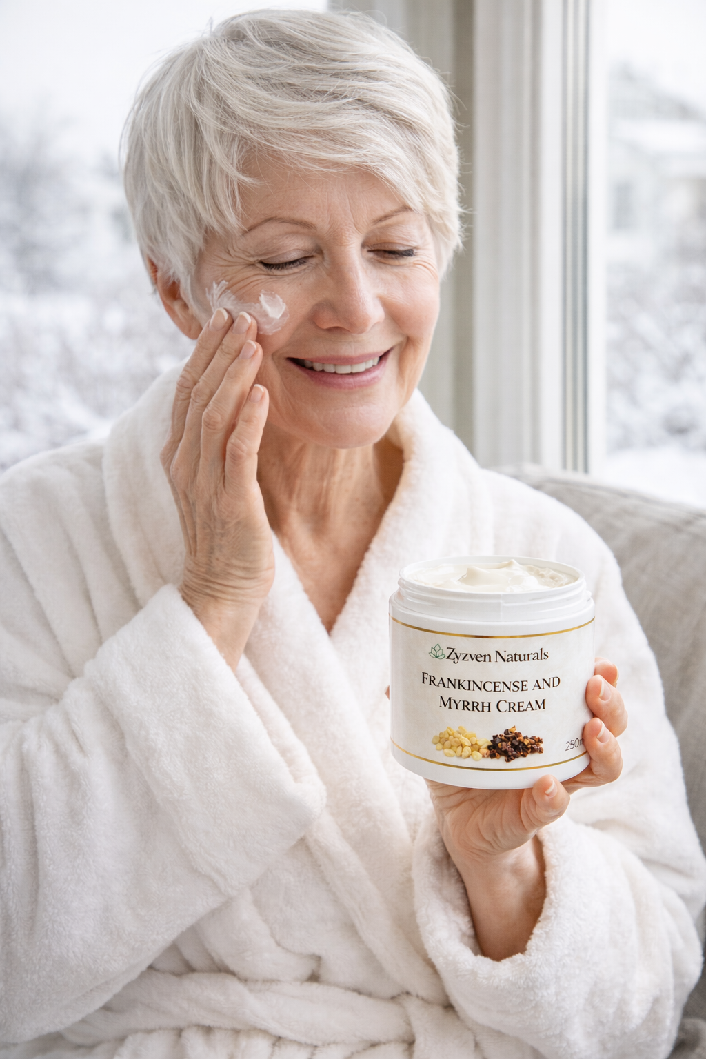 Zyzven Naturals Frankincense & Myrrh Cream – Face & Body