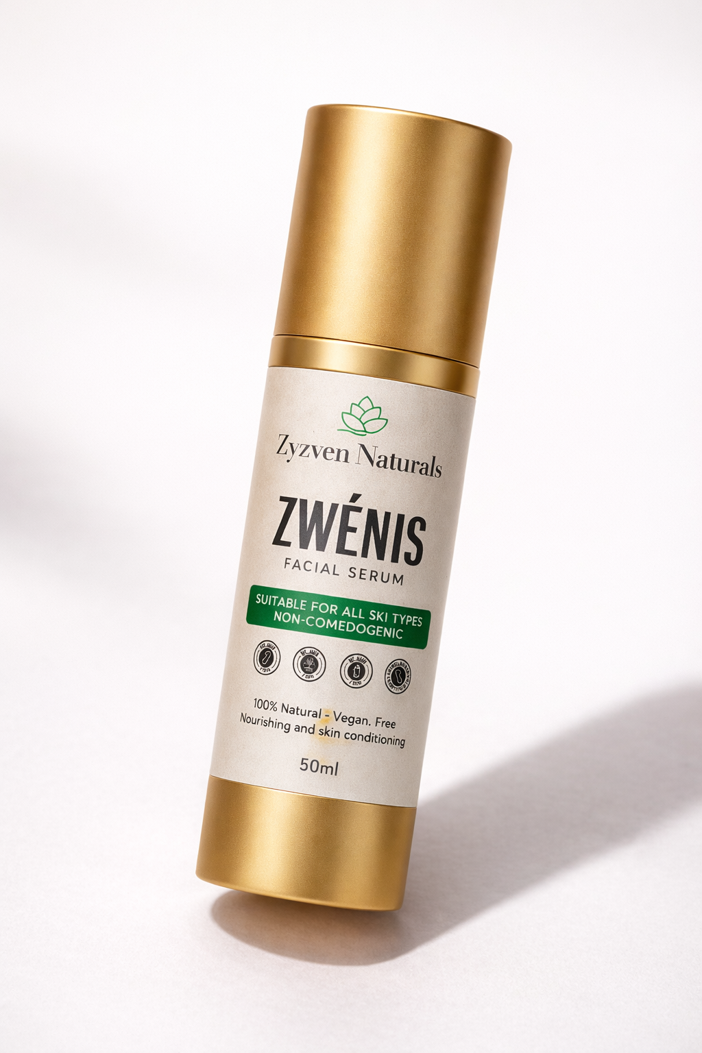 ZWÉNIS Botanical Gel Facial Serum – Menopause & Ageing Skin (50 ml)