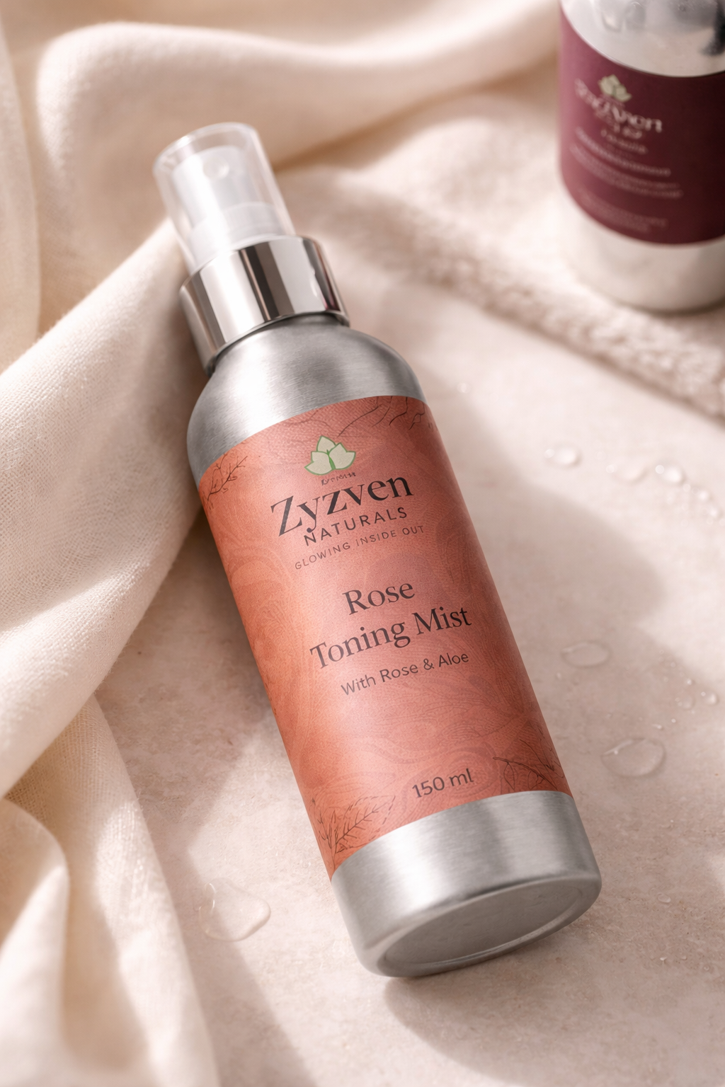 Zyzven Naturals | Rose Toning Mist – Rose & Aloe | 150ml
