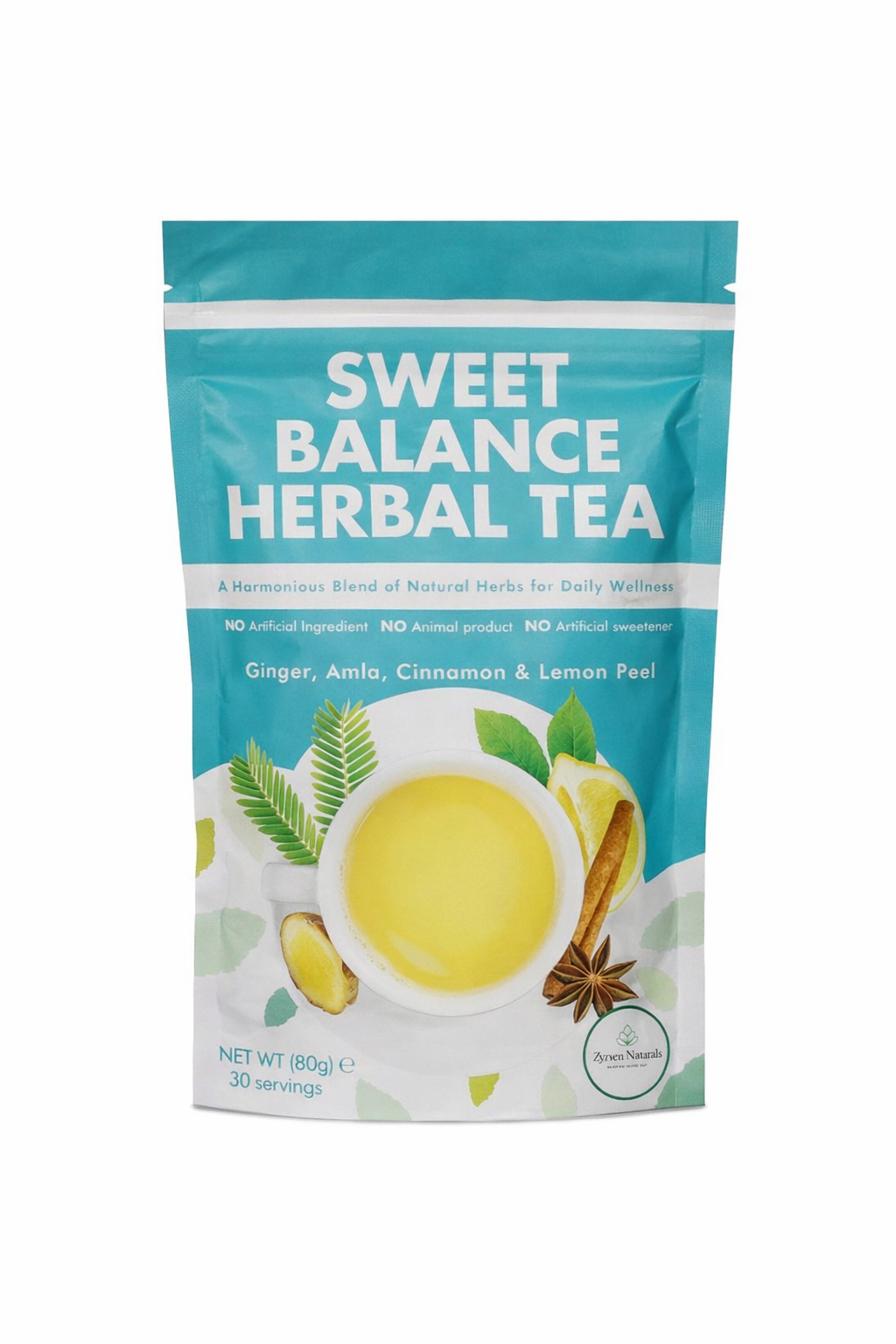 Zyzven Naturals Sweet Balance Herbal Tea