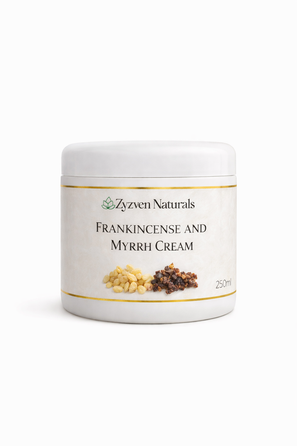 Zyzven Naturals Frankincense & Myrrh Cream – Face & Body