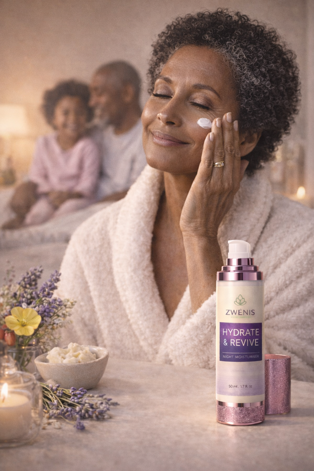 ZWÉNIS Hydrate & Revive Night Cream – Menopause & Ageing Skin (50 ml)
