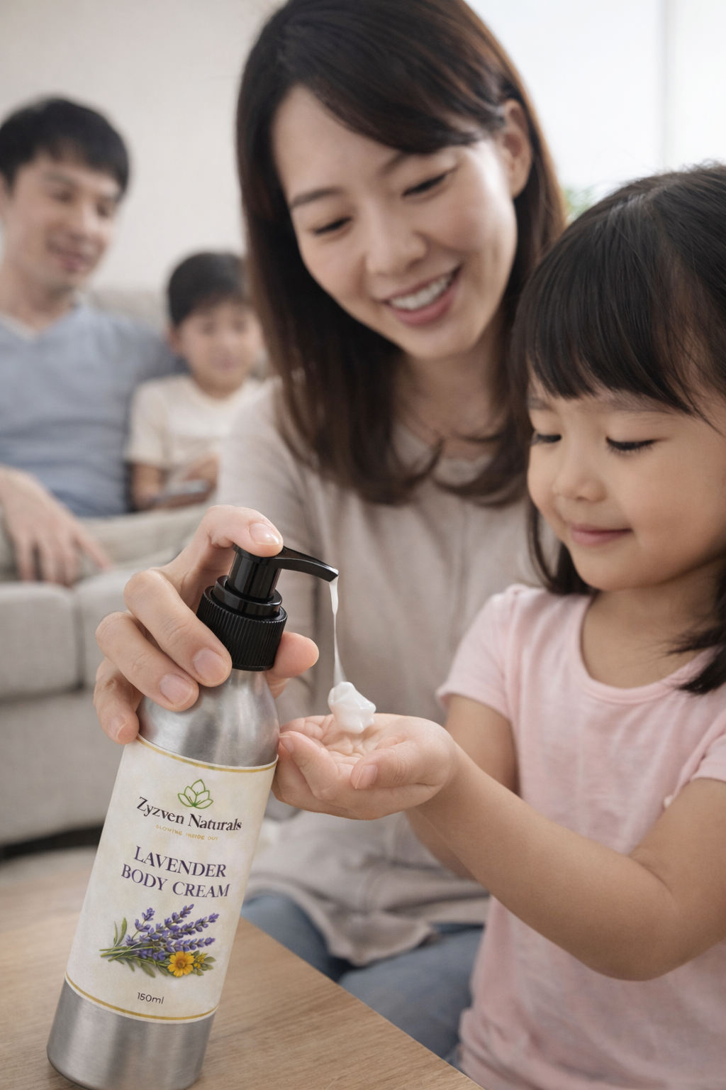 Lavendel Kroppskräm – Handgjord i Sverige 150 ml aluminiumflaska | 250 ml burk