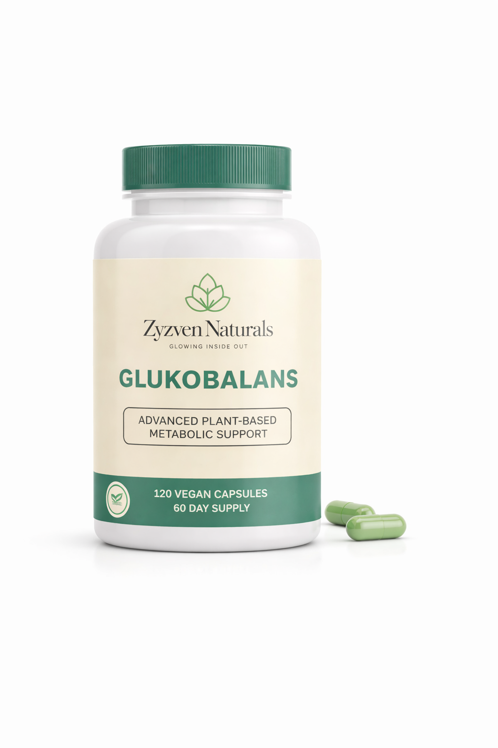 Glukobalans™ – Advanced Metabolic & Blood Sugar Support | Vegan Capsules | Zyzven Naturals
