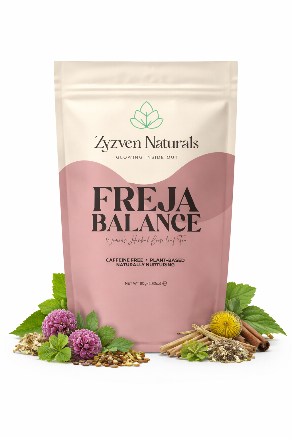 Freja Balance – Menopause & Hormonal Wellness Herbal Tea (80g)
