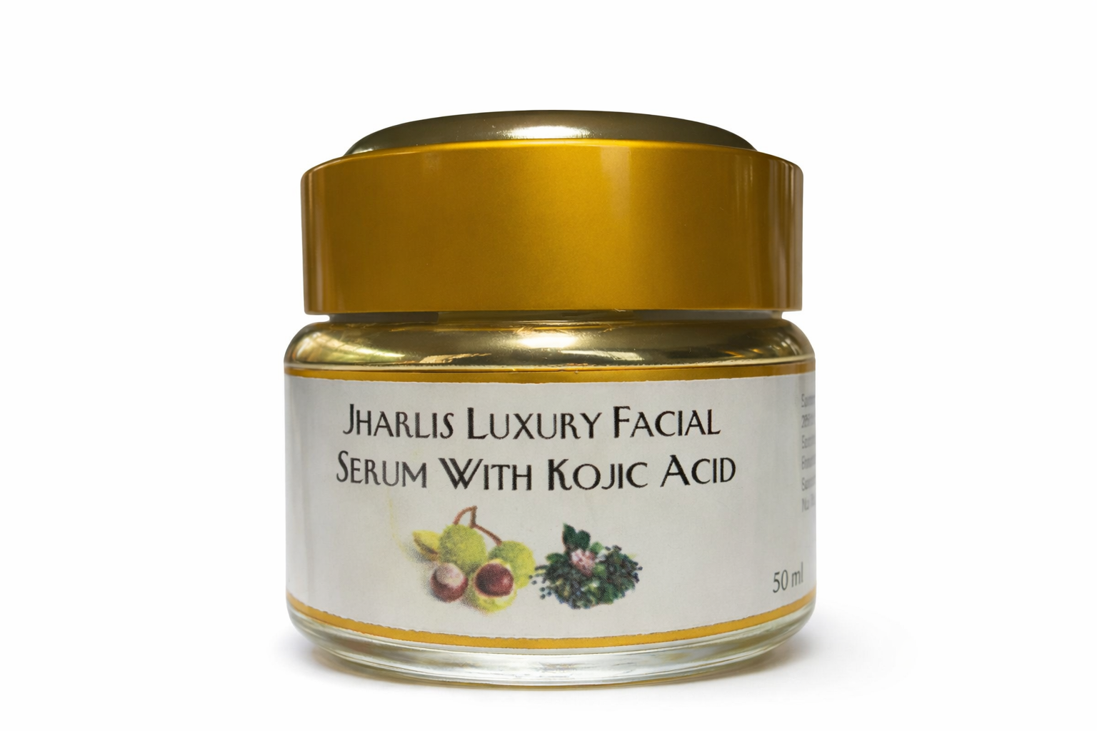 Zyzven Naturals Jharlis Ansiktsserum med Kojic Acid – 50 ml