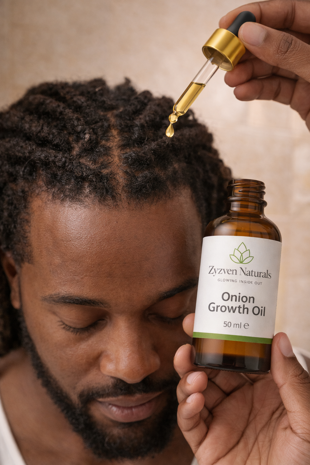 Zyzven Naturals | Onion Growth Oil – Scalp & Hair Support | 50ml