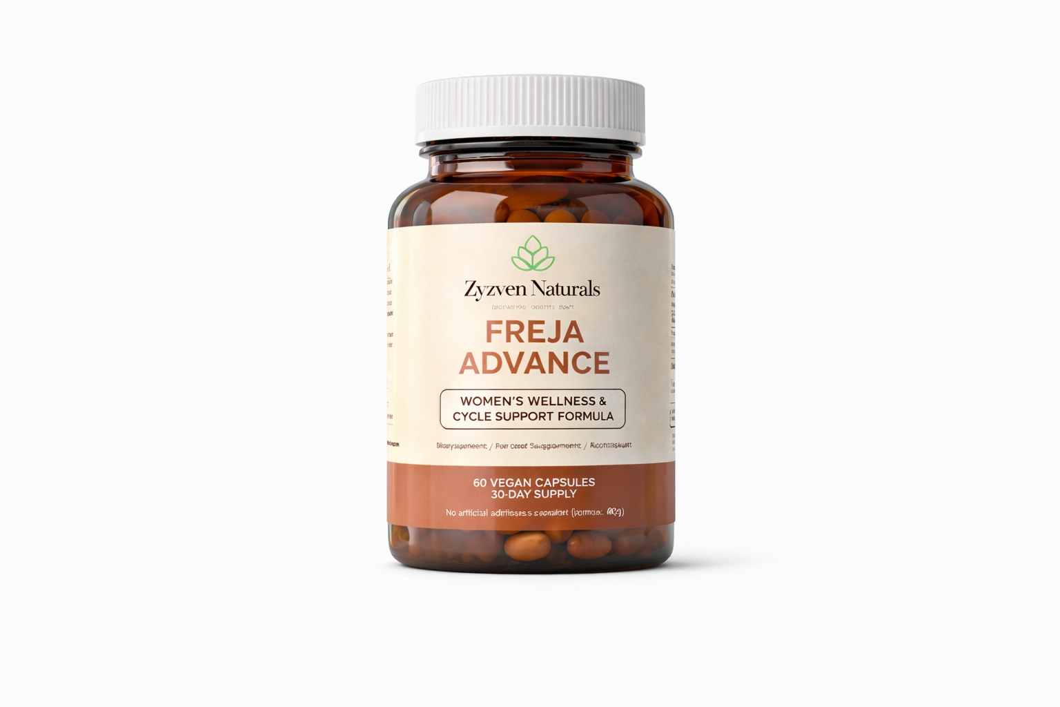 Freja Advance – Advanced Hormone & PCOS Support for Women | 60 Capsules | Zyzven Naturals