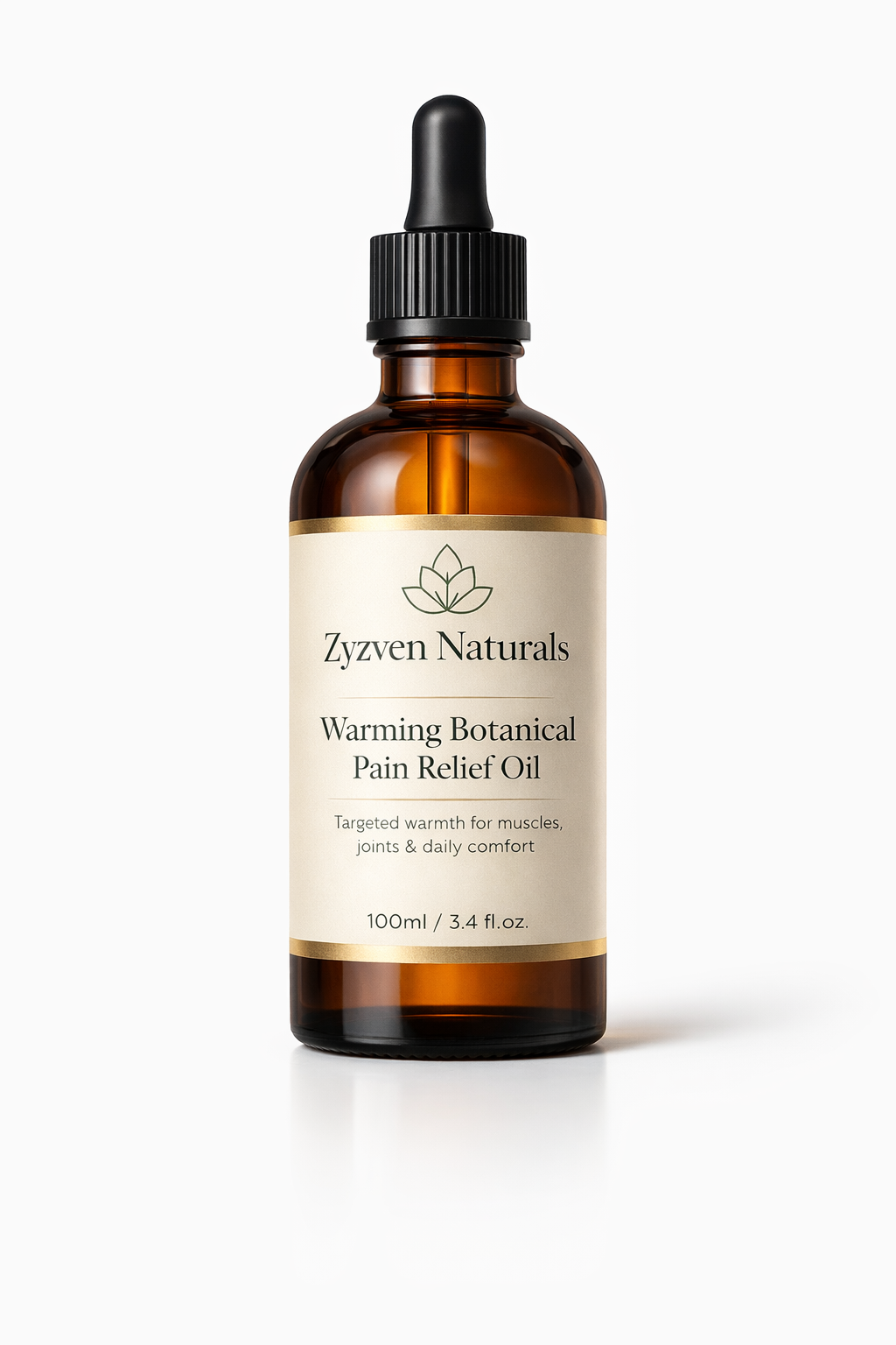 TERMAFLEX™ Värmande Botanisk Massageolja för Muskler & Leder | Zyzven Naturals