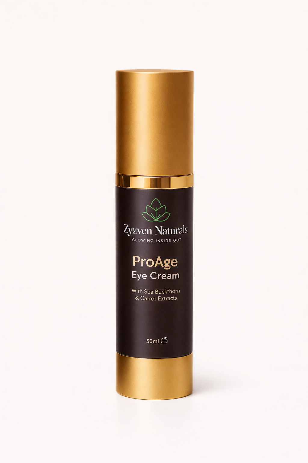 Zyzven Naturals | ProAge Ögonkräm – Återfuktande & Utjämnande | 50 ml