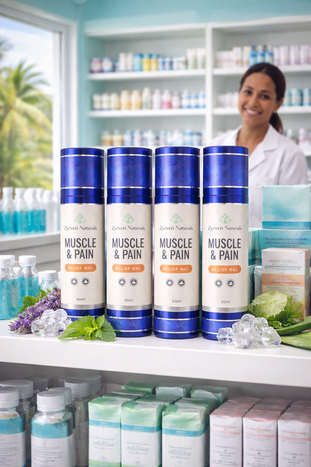 ZWENIS Muscle Rub Gel – Menopause Body Comfort (50 ml)