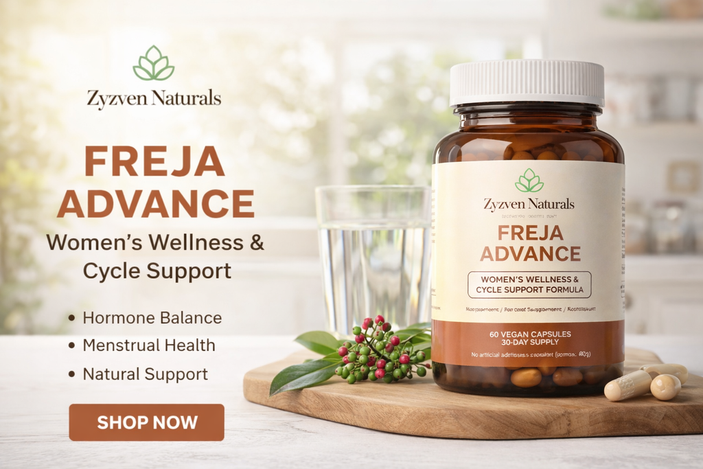 Freja Advance – Advanced Hormone & PCOS Support for Women | 60 Capsules | Zyzven Naturals