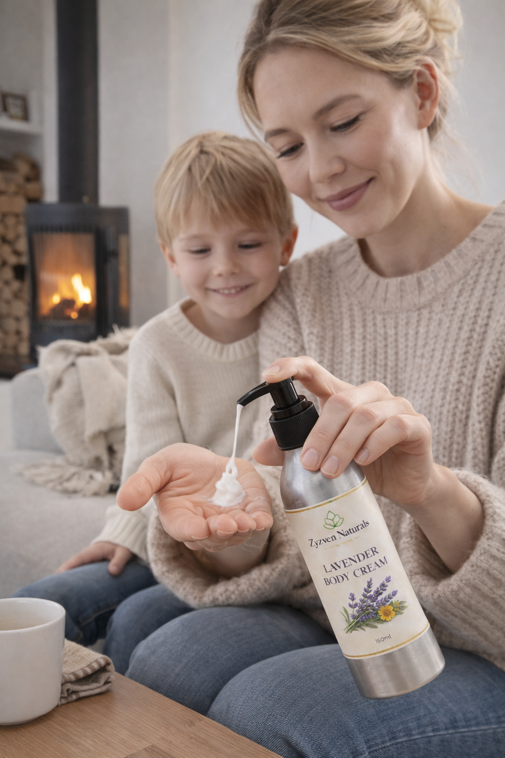 Lavendel Kroppskräm – Handgjord i Sverige 150 ml aluminiumflaska | 250 ml burk