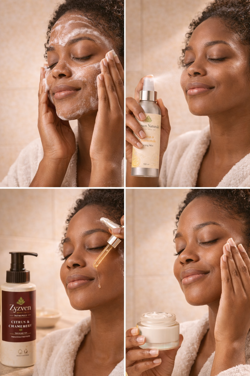 Zyzven Naturals | Citrus & Kamomill Toning Mist | 100 ml