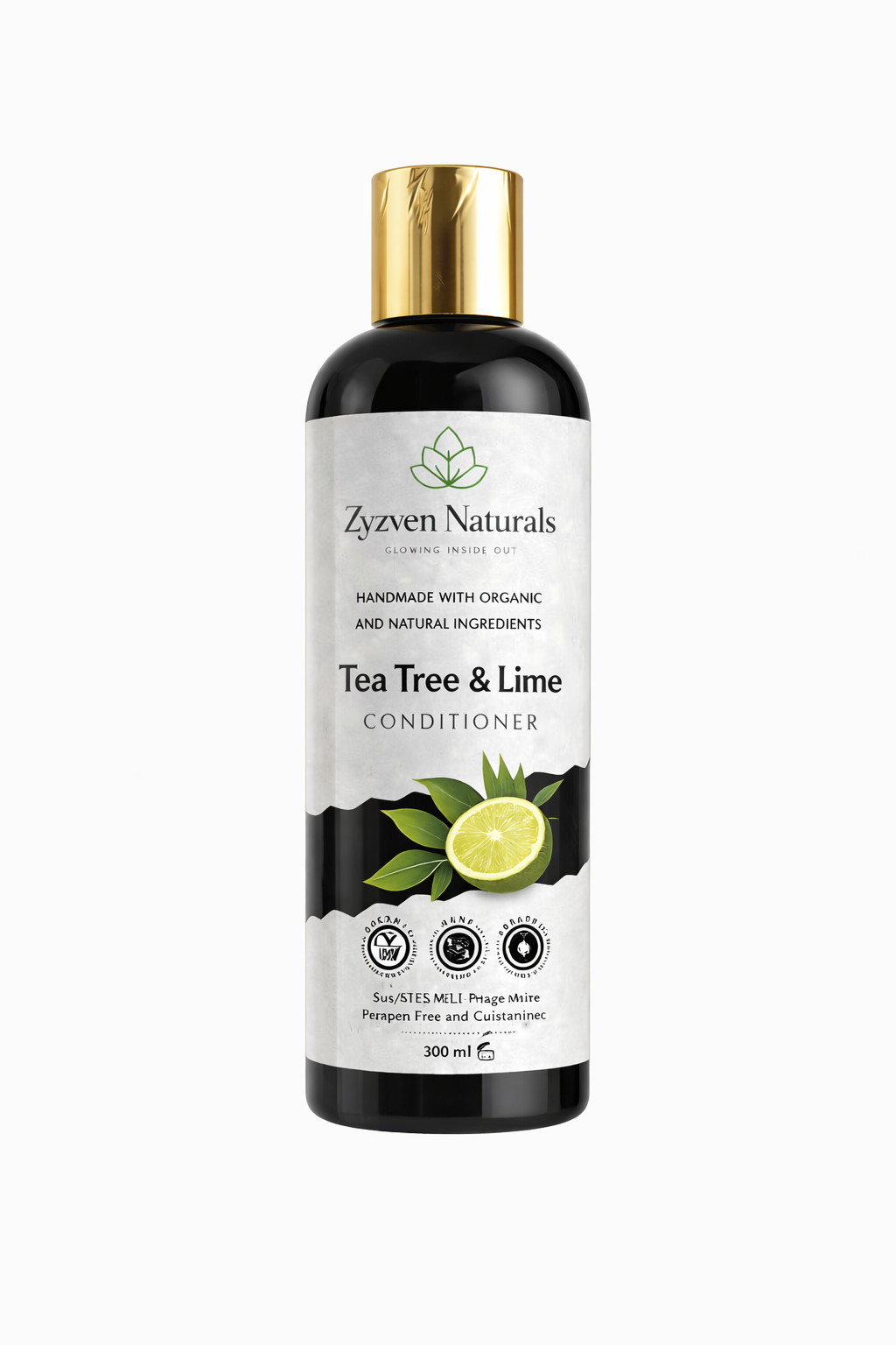 Zyzven Naturals Tea Tree & Lime Conditioner – Certified Organic | 300 ml