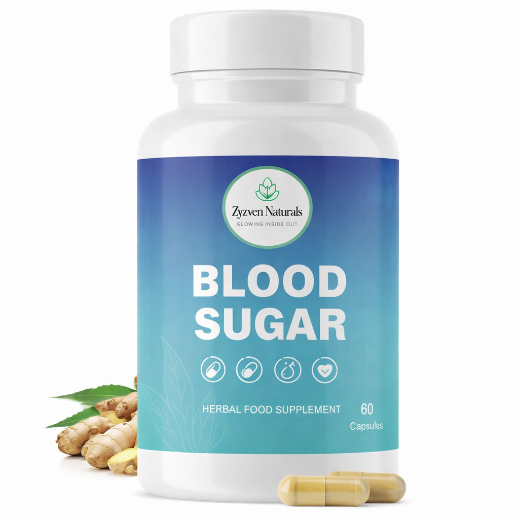 Zyzven Naturals Blood Sugar Control Capsules – 60 Count
