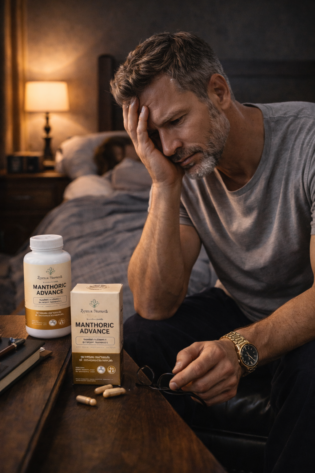 Zyzven Naturals | Manthoric Advance – Advanced Male Energy, Testosterone & Performance Formula (120 Capsules)
